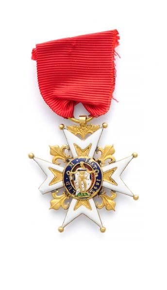 FRANCE - ORDRE ROYAL ET MILITAIRE DE SAINT LOUIS

