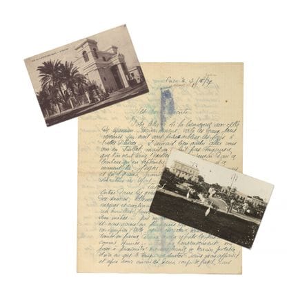 MERMOZ, Jean

L.A.S., Casablanca, June 3, 1927, to
