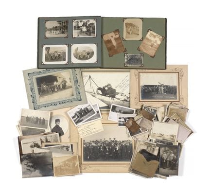 IMPORTANT COLLECTION OF PHOTOGRAPHS RELATED TO PIL