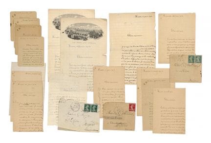 MERMOZ, Jean

16 cartas «Jean» (2 «JMermoz»), Hirs