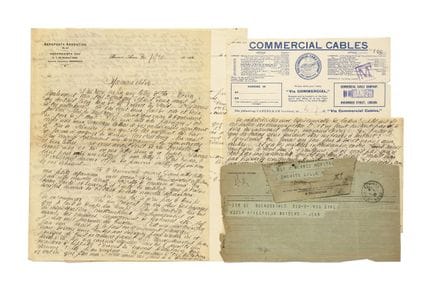 MERMOZ, Jean

Carta autógrafa «Jean», Buenos Aires