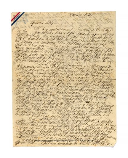 MERMOZ, Jean

Carta autógrafa «Tu Jean», Buenos Ai