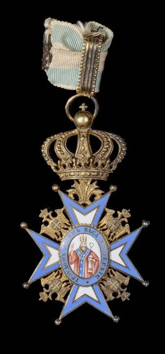 SERBIE - ORDRE DE SAINT SAVA

Croix de commandeur 