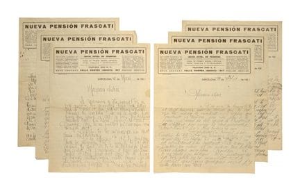 MERMOZ, Jean

6 cartas «Jean» (una «Mermoz»), Barc