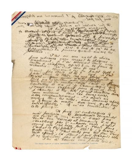 MERMOZ, Jean

Carta autógrafa «Mermoz», Buenos Air