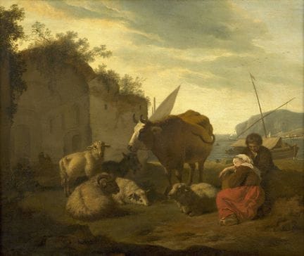 Simon van der DOES (La Haye, 1653 - Anvers, 1717)
