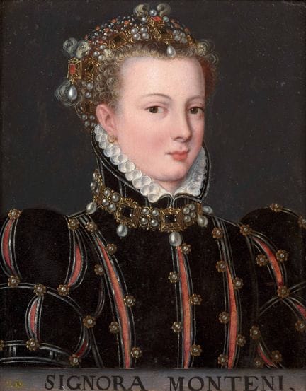 French School, late 16th century

Portrait of La S