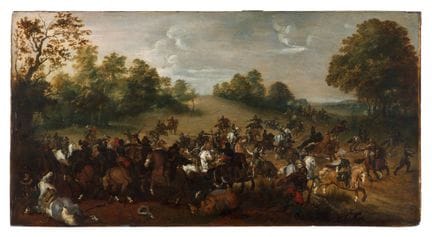 Sebastiaen VRANCX (Antwerp, 1573–1647)

Cavalry Ch