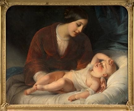 Claude-Marie DUBUFE  (Paris, 1790–1864)

“Maternal
