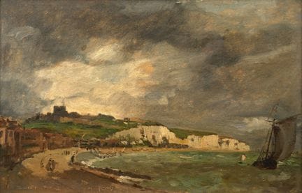 French School, 1857

View of the Cliffs at Dover


