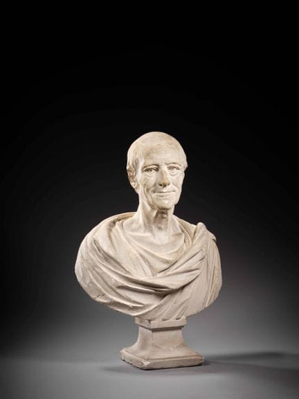 Jean-Baptiste PIGALLE  (Paris, 1714–1785)

Bust Po