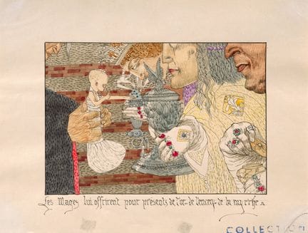Gustav Adolf MOSSA (Nizza, 1883-1971)

L'adorazion