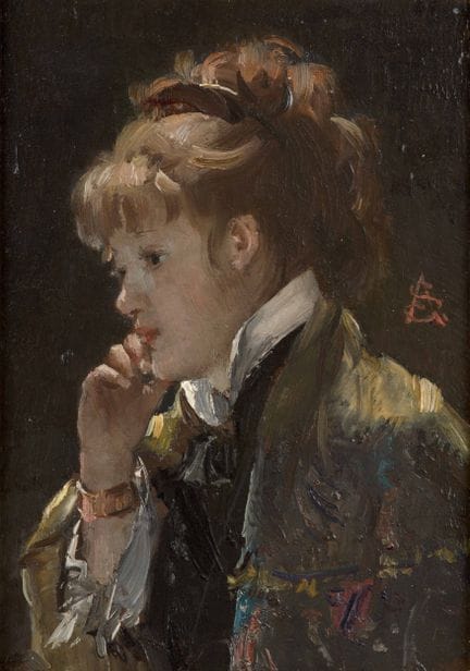 Alfred STEVENS (Brussels, 1823 – Paris, 1906)

The