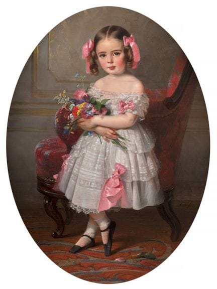 Claude-Marie DUBUFE  (Paris, 1790–1864)

Portrait 
