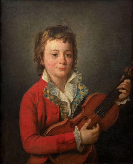 French School, ca. 1785

Portrait of a young boy i