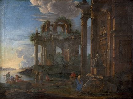 Attributed to Giovanni GHISOLFI (Milan, 1623–1683)