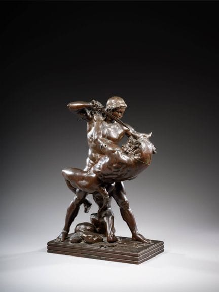 Antoine-Louis BARYE (Parigi, 1795 - 1875)

Teseo c