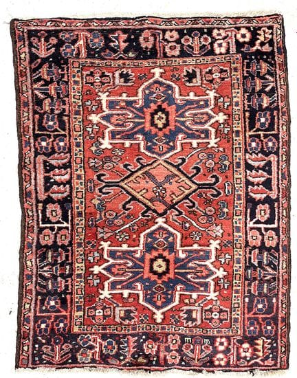 Alfombra persa Karadja, Irán, hacia 1910

De lana
