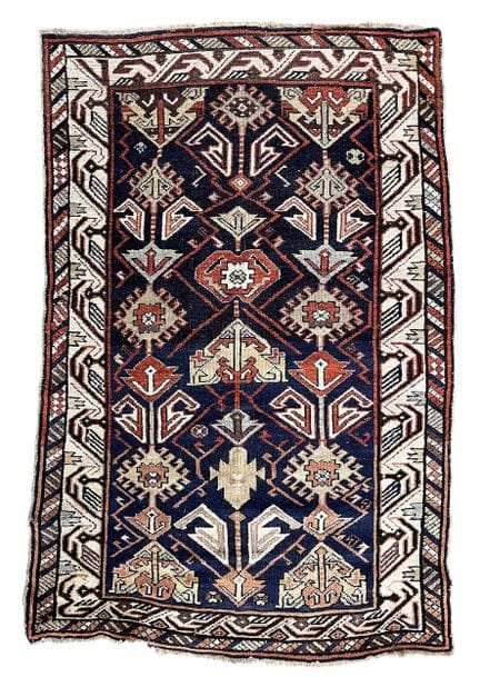 Alfombra caucásica Seichour o Seychour, avar, Cáuc