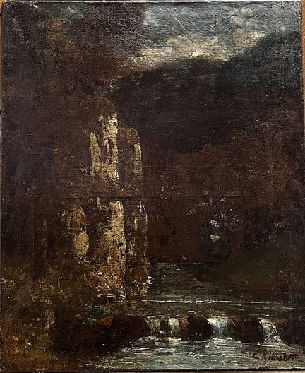 Attribué à Gustave COURBET (Ornans, 1819 - La Tour
