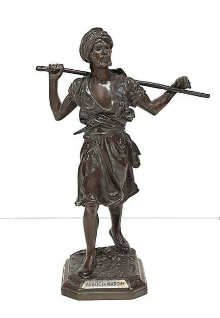 D'après Emile PINEDO (1840 - 1916)

" Arabe en mar