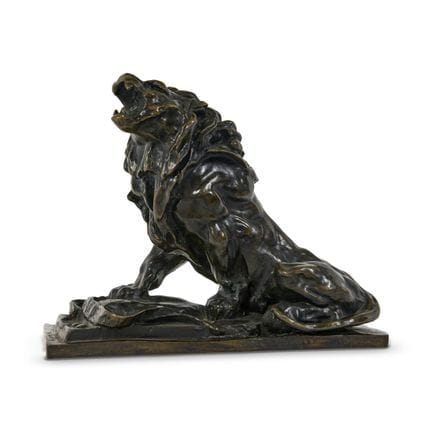 *D'après Auguste RODIN

Le Lion qui Pleure

Bronze