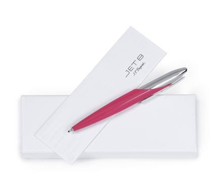 S.T. DUPONT – JET 8

Stylo bille en résine rose et