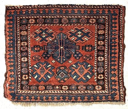 Bolso caucásico shahsavan, Cáucaso, principios del