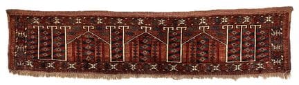 Alfombra Torba Beshir, Afganistán, hacia 1920

De 