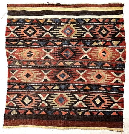 Kilim caucásico de Shahsavan, Cáucaso, principios 