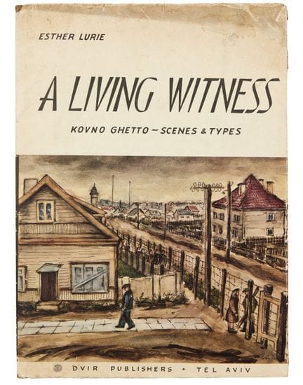Esther LURIE (1913 - 1998)

A living witness

Ouvr