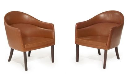 Ole WANSCHER

Par de sillones - circa 1960

Base d