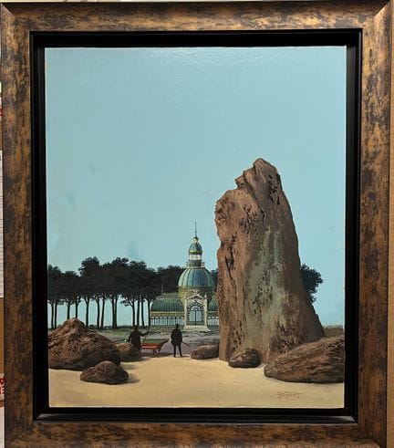加斯顿·博加尔特

无题——玻璃屋前的台球手

布面油画

右下角签名


60 x 50 厘米
加