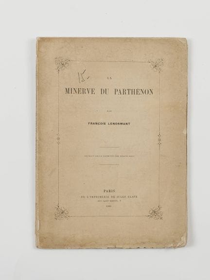 LENORMANT (François); [LECHEVALLIER-CHEVIGNARD] (i