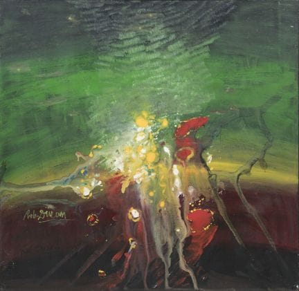 Robert DURAN (1927–2015)
„Impulsion verte“
Öl auf 