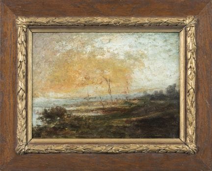 French School (19th–20th centuries)
"View of a Pon