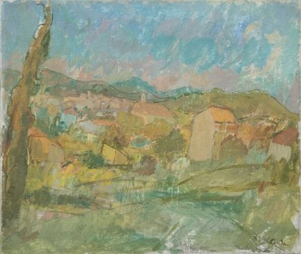 Sigmund LANDAU (1898-1962)
Paisaje en Provenza
Óle