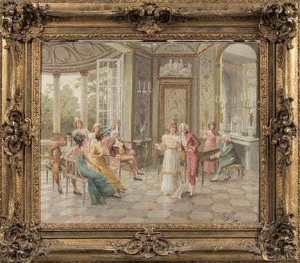 Carlos ALONSO-PÉREZ (1882-1949)
The little concert