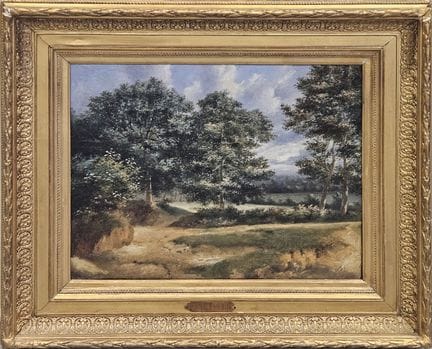 In the style of Antoine Chintreuil (1814–1873)
Lan