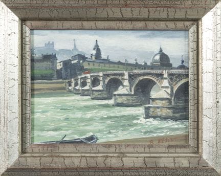 René BESSET (1900-1980).
«El puente de La Guilloti