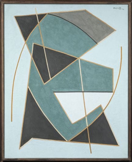 Alberto MAGNELLI (1888-1978).
«Imagen cerrada», 19