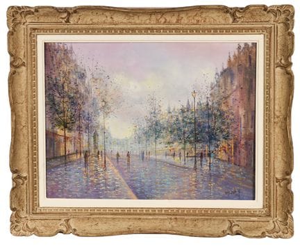 Roch KORDIAN (nacido en 1950)
Boulevard, de noche
