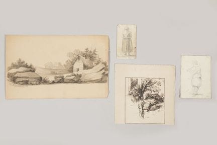 In lots : 
Charles Joseph BEAUVERIE (1839-1924)
-W