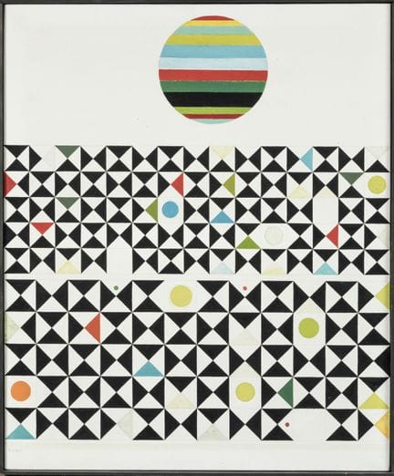 Raymond GRANDJEAN (1929-2006).
«Le matin blanc», 1