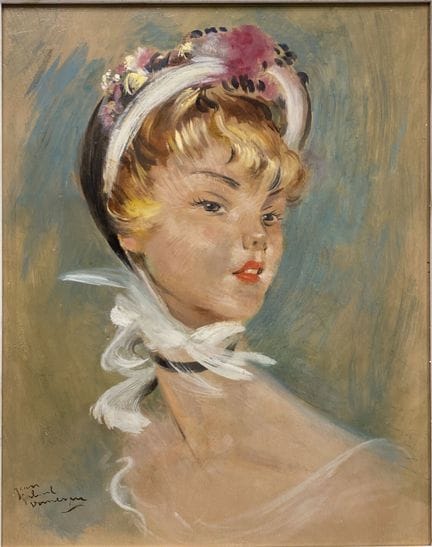 Jean Gabriel DOMERGUE (1889–1962)
Portrait of a Wo