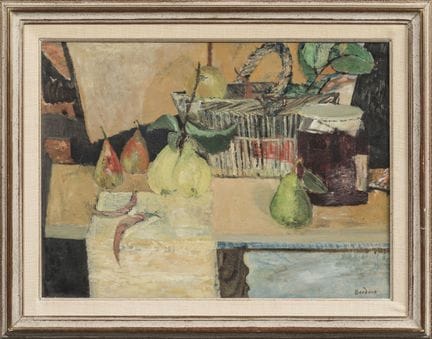 Guy BARDONE (1927-2015)
Still life with fruit and 