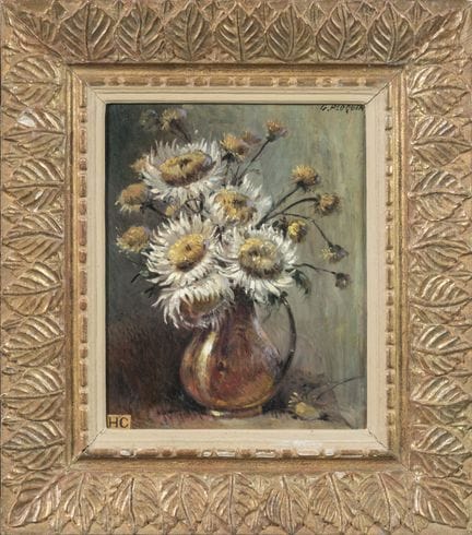 Gaston PLOQUIN (1882–1970). 
"Bouquet of Thistles.