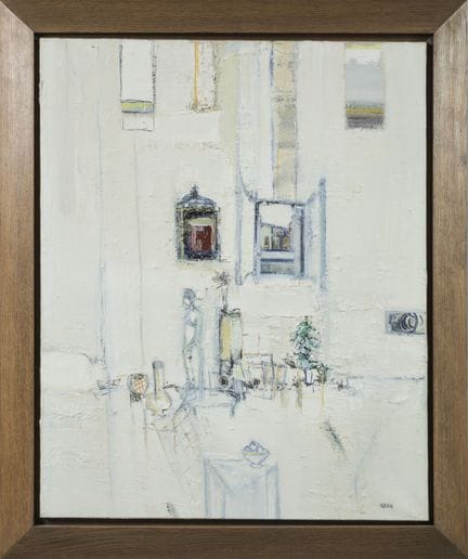 Rémy ARON (geb. 1972). 
„Le miroir“, 1998
Öl auf L
