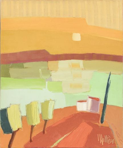 Jean-Pierre MALTESE (nacido en 1946)
«Paisaje con 