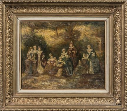 In the style of Adolphe MONTICELLI (1824–1886).
Ro